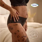 PANTS TENA DISCREET NOIR LOW WAIST MED BLK - Image 3