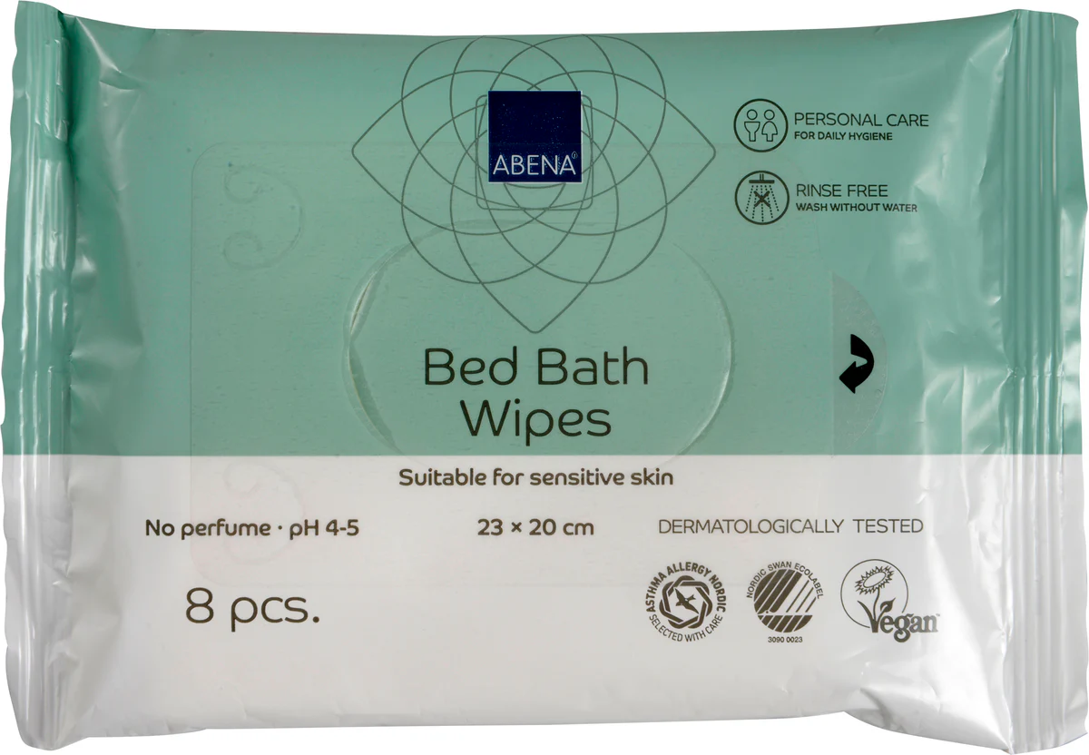 SA491918.jpg Abena Bed Bath Wipes 20x23cm 8pcs/pack - Image 1