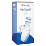 URINAL MALE PLASTIC WITH SCREW CAP