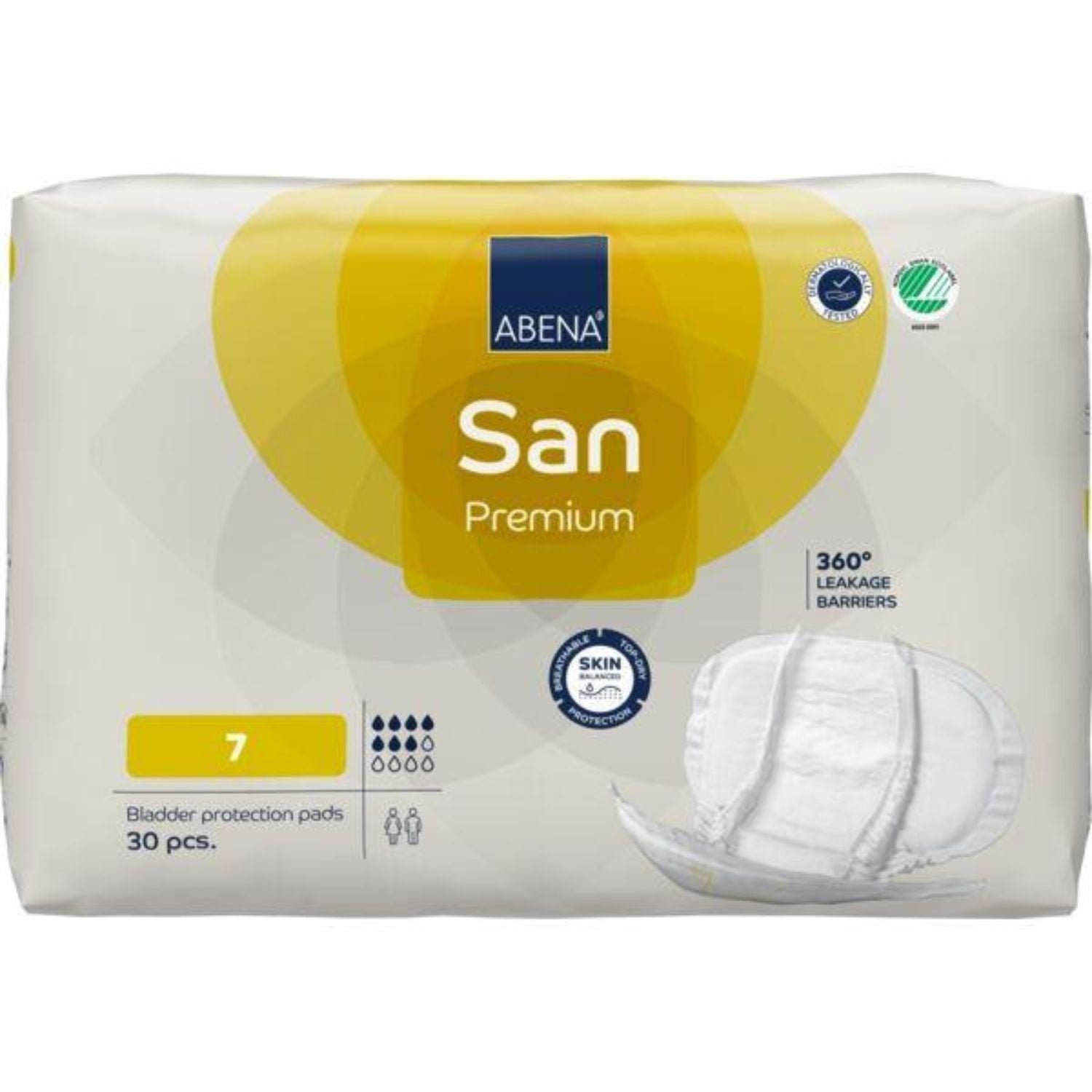 SA1000021309__PK.jpg Abena San 7 Premium Yellow - Image 1