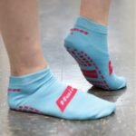 Haines Sally Socks Non-Slip Bariatric Light Blue