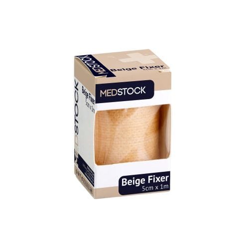 medstock-tape-fabric-fixer-beige-each-5cm-x-1m-medms051bfx-ea-35100081553491.jpg Medstock Tape Fabric Fixer Beige - Image 1