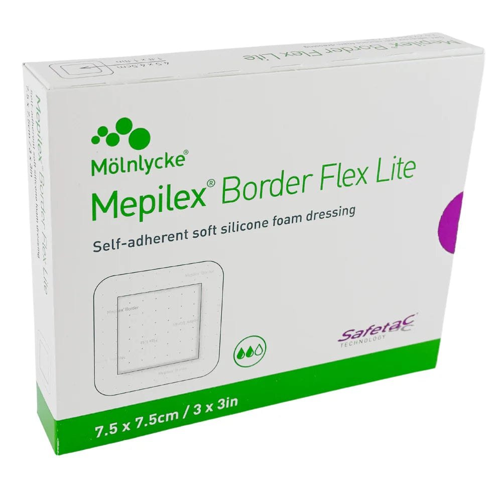molnlycke-mepilex-border-flex-lite-7-5cmx7-5cm-mol581200-bx-35646883070035.jpg Molnlycke Mepilex Border Flex Lite - Image 1