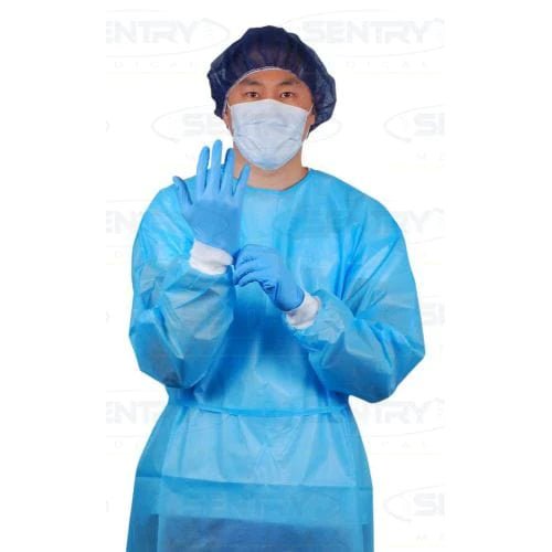 sentry-medical-owear-impervious-gown-sof-cuff-carton-of-50-aim0152-ct-31689447342163.jpg Sentry Owear Gown Imperv Soft Cuff Blue - Image 1